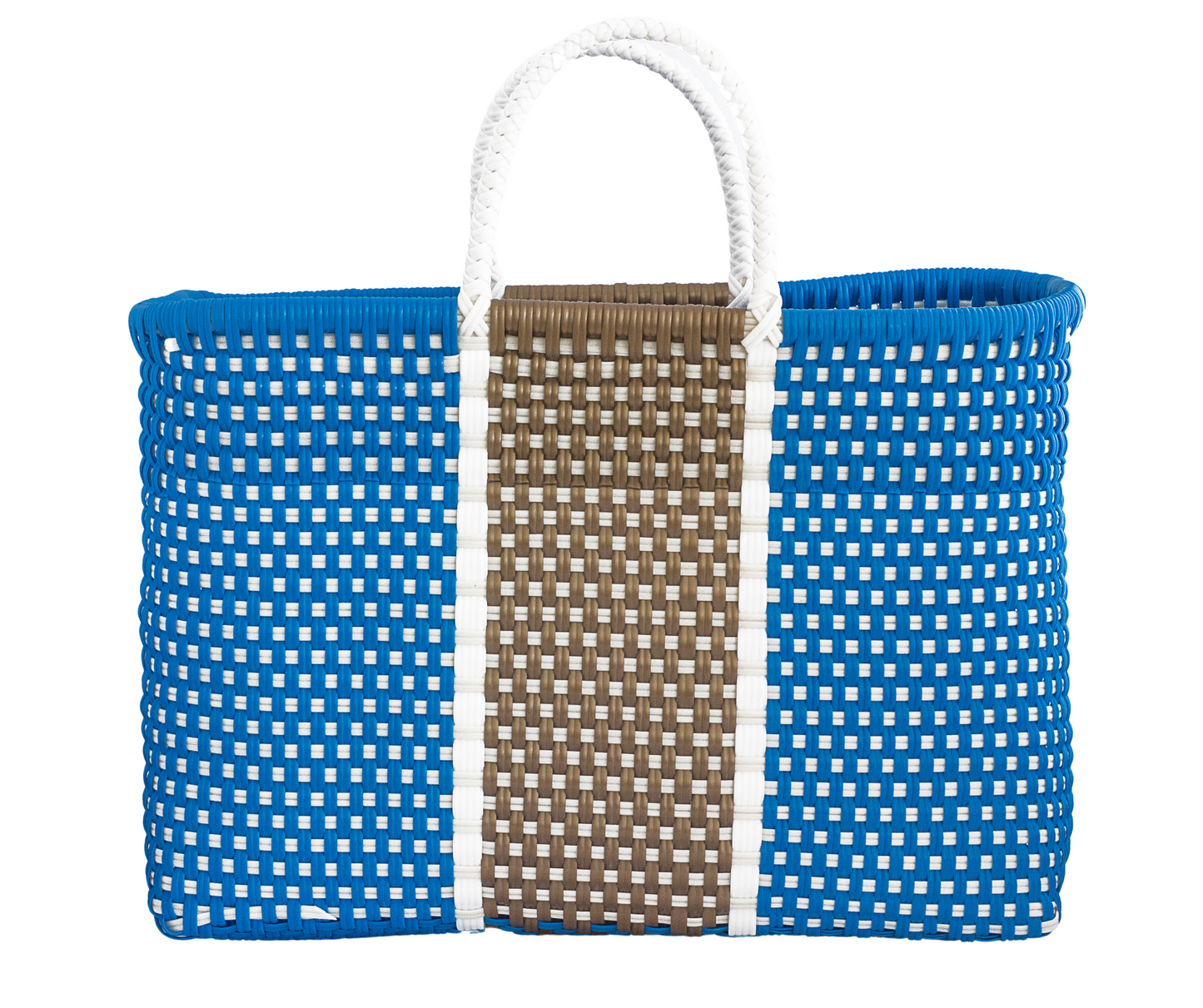 Panier Bleu et Doré
